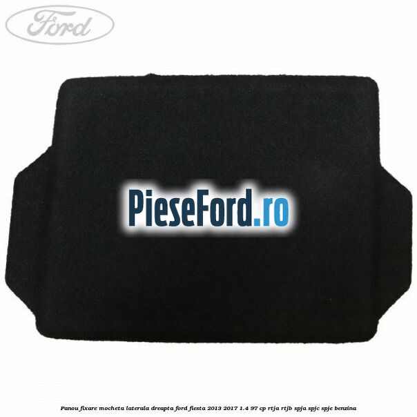 Panou fixare mocheta laterala dreapta Ford Fiesta 2013-2017 1.4 97 cp RTJA, RTJB, SPJA, SPJC, SPJE benzina