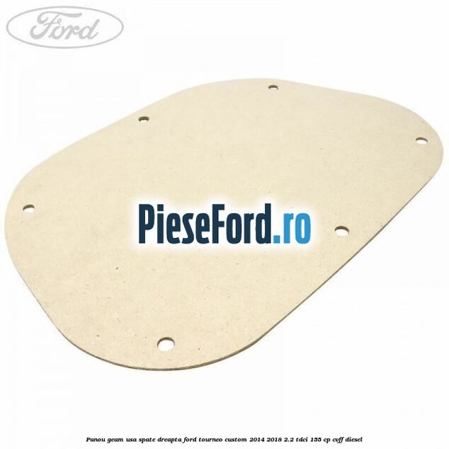 Panou geam usa spate dreapta Ford Tourneo Custom 2014-2018 2.2 TDCi 155 cp CVFF diesel