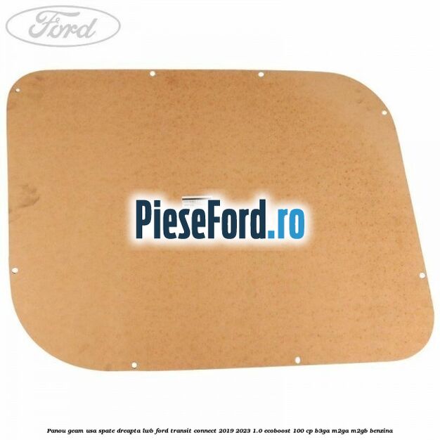 Panou geam usa spate dreapta LWB Ford Transit Connect 2019-2023 1.0 EcoBoost 100 cp B3GA, M2GA, M2GB benzina