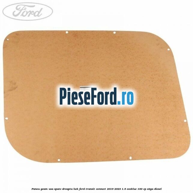 Panou geam usa spate dreapta LWB Ford Transit Connect 2019-2023 1.5 EcoBlue 100 cp Z2GA diesel
