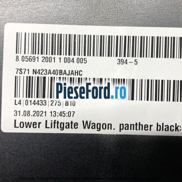 Panou hayon combi an 03/2007-12/2014 culoare panther black Ford Mondeo 2008-2014 2.5 220 cp HUBA benzina