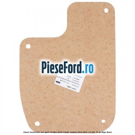 Panou incuietoare usa spate dreapta Ford Transit Connect 2013-2018 1.6 TDCi 75 cp UBGA diesel