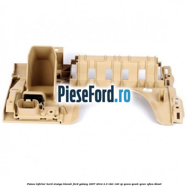 Panou inferior bord stanga biscuit Ford Galaxy 2007-2014 2.0 TDCi 140 cp QXWA, QXWB, QXWC, UFWA diesel