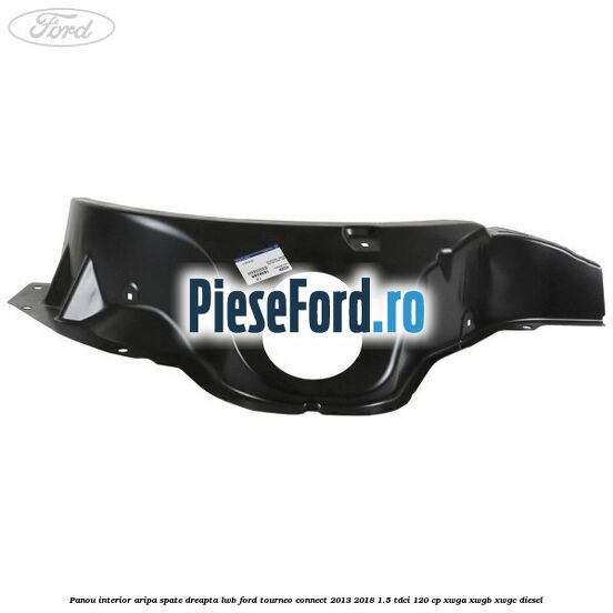Panou interior aripa spate dreapta LWB Ford Tourneo Connect 2013-2018 1.5 TDCi 120 cp XWGA, XWGB, XWGC diesel