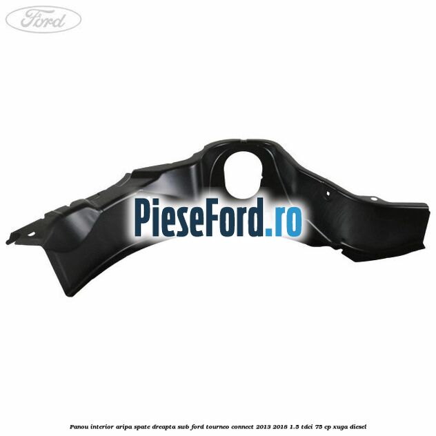 Panou interior aripa spate dreapta SWB Ford Tourneo Connect 2013-2018 1.5 TDCi 75 cp XUGA diesel