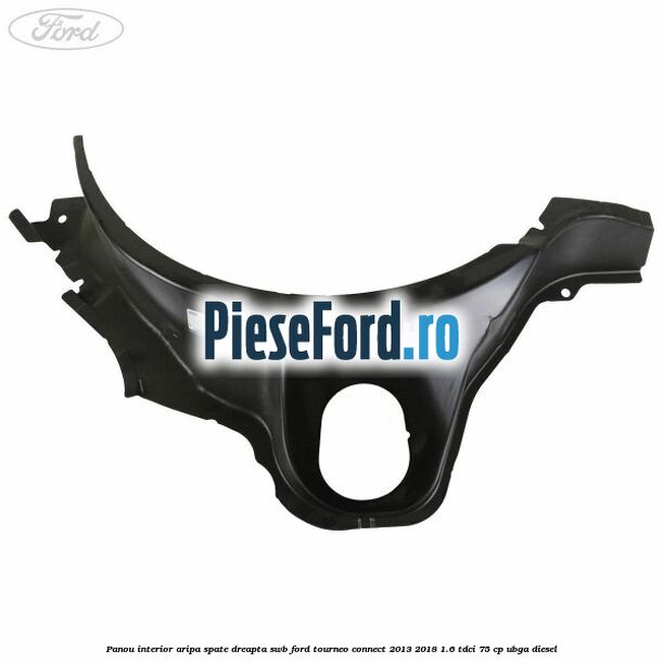 Panou interior aripa spate dreapta SWB Ford Tourneo Connect 2013-2018 1.6 TDCi 75 cp UBGA diesel