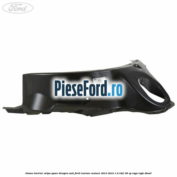 Panou interior aripa spate dreapta SWB Ford Tourneo Connect 2013-2018 1.6 TDCi 95 cp TZGA, TZGB diesel