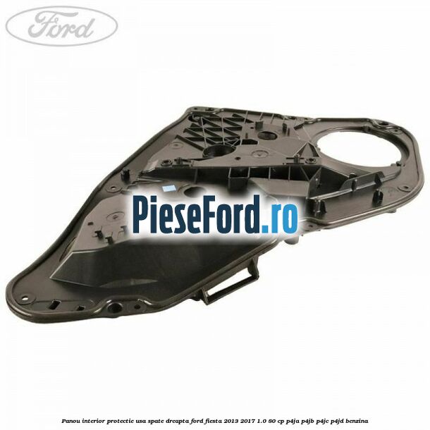 Panou interior protectie usa spate dreapta Ford Fiesta 2013-2017 1.0 80 cp P4JA, P4JB, P4JC, P4JD benzina