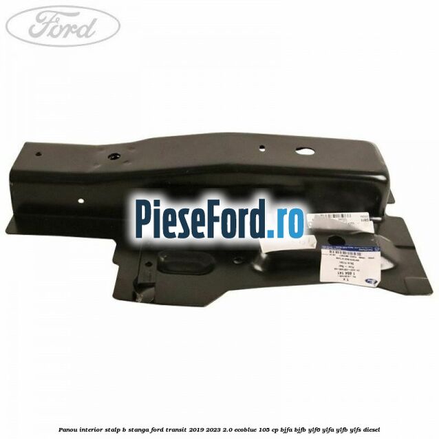 Panou interior stalp B stanga Ford Transit 2019-2023 2.0 EcoBlue 105 cp Panou interior stalp B stanga Ford Transit 2019-2023 2.0 EcoBlue 105 cp BJFA, BJFB, YLF6, YLFA, YLFB, YLFS diesel