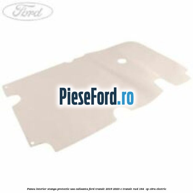 Panou interior stanga protectie usa culisanta Ford Transit 2019-2023 E-TRANSIT RWD 184  cp C0RA electric