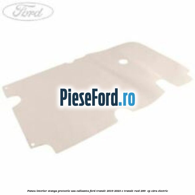 Panou interior stanga protectie usa culisanta Ford Transit 2019-2023 E-TRANSIT RWD 269  cp C2RA electric