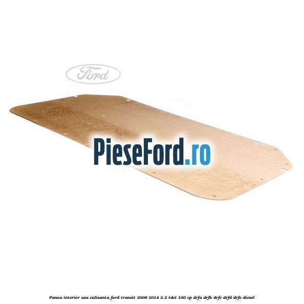 Panou interior usa culisanta Ford Transit 2006-2014 2.2 TDCi 100 cp Panou interior usa culisanta Ford Transit 2006-2014 2.2 TDCi 100 cp DRFA, DRFB, DRFC, DRFD, DRFE diesel