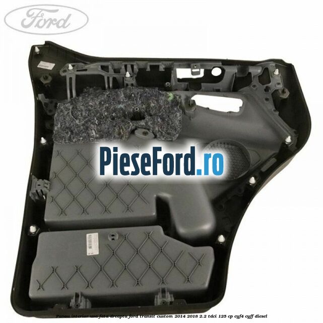 Panou interior usa fata dreapta Ford Transit Custom 2014-2018 2.2 TDCi 125 cp CYF4, CYFF diesel