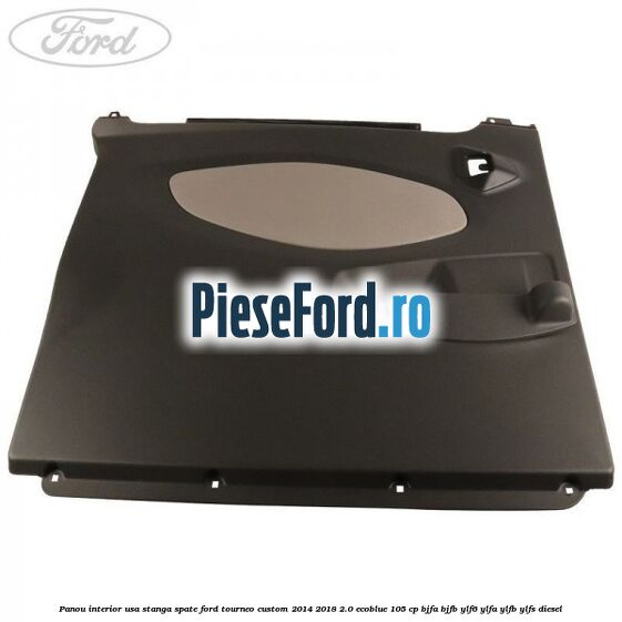 Panou interior usa stanga spate Ford Tourneo Custom 2014-2018 2.0 EcoBlue 105 cp BJFA, BJFB, YLF6, YLFA, YLFB, YLFS diesel