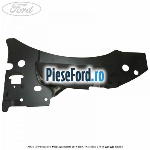 Panou lateral lonjeron dreapta Ford Fiesta 2017-2023 1.0 EcoBoost 140 cp YYJE, YYJG benzina