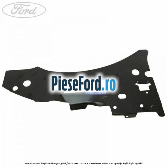 Panou lateral lonjeron dreapta Ford Fiesta 2017-2023 1.0 EcoBoost mHEV 125 cp B7JA, B7JB, B7JC Hybrid