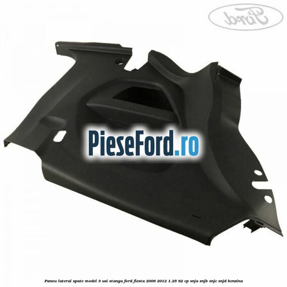 Panou lateral spate model 3 usi stanga Ford Fiesta 2008-2012 1.25 82 cp SNJA, SNJB, SNJC, SNJD benzina