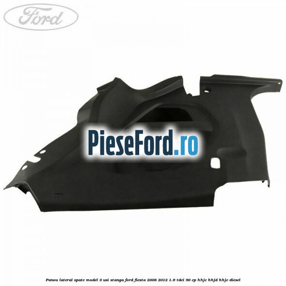 Panou lateral spate model 3 usi stanga Ford Fiesta 2008-2012 1.6 TDCi 90 cp Panou lateral spate model 3 usi stanga Ford Fiesta 2008-2012 1.6 TDCi 90 cp HHJC, HHJD, HHJE diesel