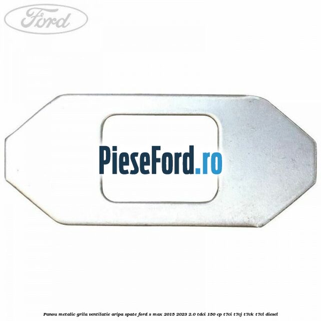 Panou metalic grila ventilatie aripa spate Ford S-Max 2015-2023 2.0 TDCi 150 cp T7CI, T7CJ, T7CK, T7CL diesel