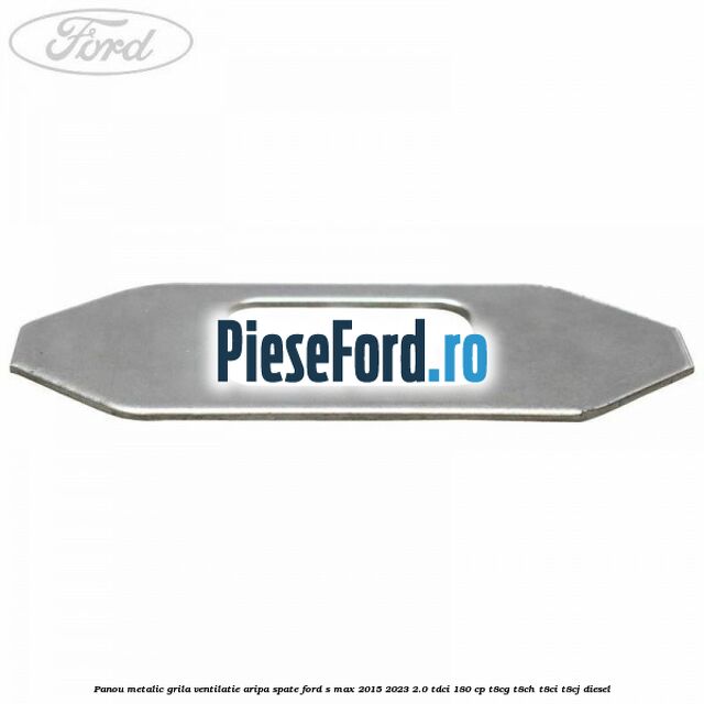 Panou metalic grila ventilatie aripa spate Ford S-Max 2015-2023 2.0 TDCi 180 cp T8CG, T8CH, T8CI, T8CJ diesel