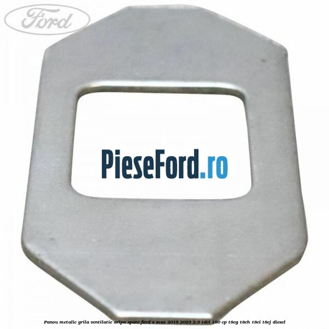 Panou metalic grila ventilatie aripa spate Ford S-Max 2015-2023 2.0 TDCi 180 cp T8CG, T8CH, T8CI, T8CJ diesel