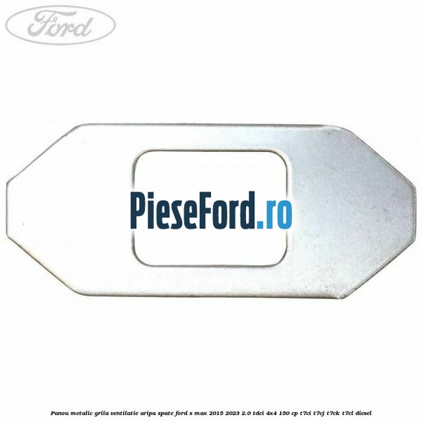Panou metalic grila ventilatie aripa spate Ford S-Max 2015-2023 2.0 TDCi 4x4 150 cp T7CI, T7CJ, T7CK, T7CL diesel