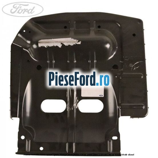 Panou metalic sezut scaun spate stanga Ford Focus C-Max 2003-2007 1.6 TDCi 90 cp HHDA, HHDB diesel