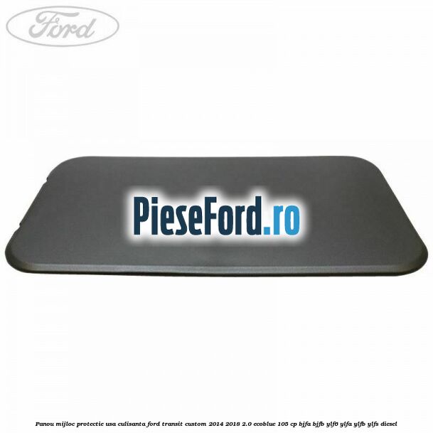 Panou mijloc protectie usa culisanta Ford Transit Custom 2014-2018 2.0 EcoBlue 105 cp BJFA, BJFB, YLF6, YLFA, YLFB, YLFS diesel