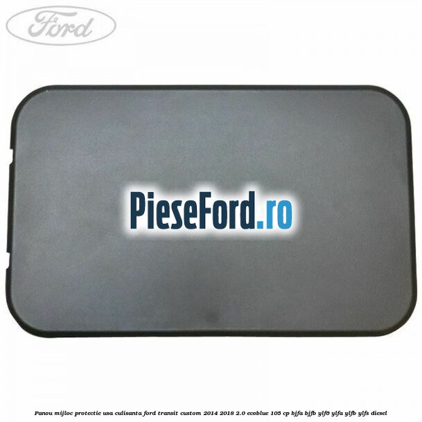 Panou mijloc protectie usa culisanta Ford Transit Custom 2014-2018 2.0 EcoBlue 105 cp BJFA, BJFB, YLF6, YLFA, YLFB, YLFS diesel