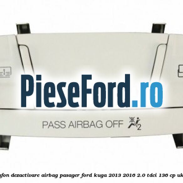 Panou plafon dezactivare airbag pasager Ford Kuga 2013-2016 2.0 TDCi 136 cp UKMA diesel