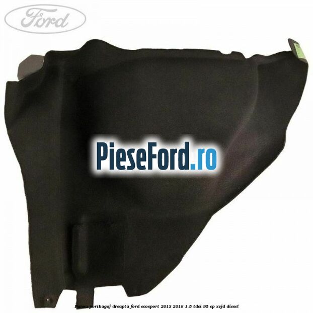 Panou portbagaj dreapta Ford EcoSport 2013-2018 1.5 TDCi 95 cp XVJD diesel