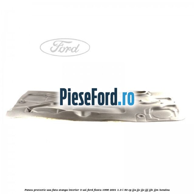 Panou protectie usa fata stanga interior 3 usi Ford Fiesta 1996-2001 1.3 i 50 cp JJA, JJC, JJE, JJJ, JJK, JJM benzina