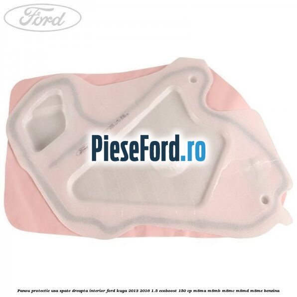 Panou protectie usa spate dreapta interior Ford Kuga 2013-2016 1.5 EcoBoost 150 cp M8MA, M8MB, M8MC, M8MD, M8ME benzina