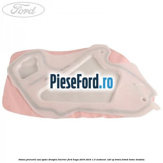Panou protectie usa spate dreapta interior Ford Kuga 2016-2018 1.5 EcoBoost 120 cp BNMA, BNMB, BNMC benzina