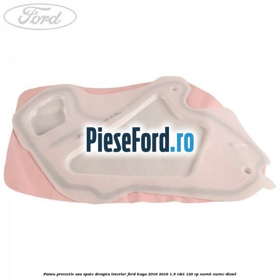 Panou protectie usa spate dreapta interior Ford Kuga 2016-2018 1.5 TDCi 120 cp XWMB, XWMC diesel