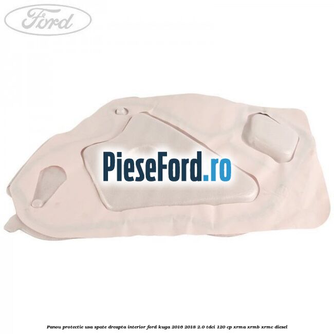 Panou protectie usa spate dreapta interior Ford Kuga 2016-2018 2.0 TDCi 120 cp XRMA, XRMB, XRMC diesel