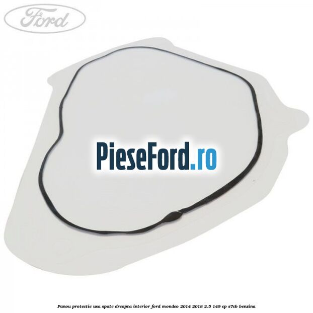 Panou protectie usa spate dreapta interior Ford Mondeo 2014-2018 2.5 149 cp S7CB benzina