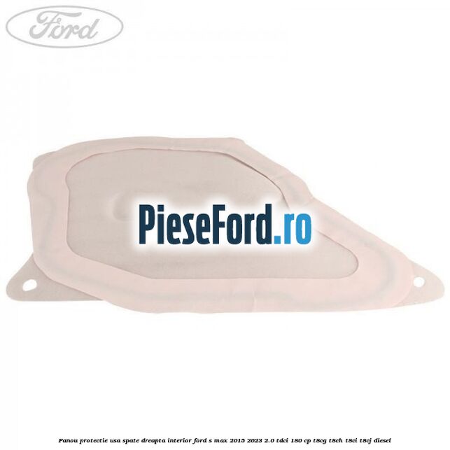 Panou protectie usa spate dreapta interior Ford S-Max 2015-2023 2.0 TDCi 180 cp T8CG, T8CH, T8CI, T8CJ diesel