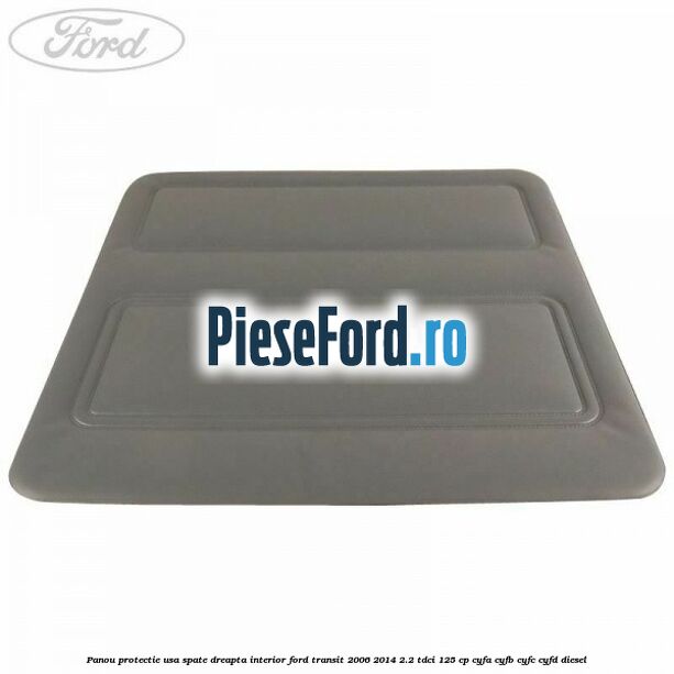 Panou protectie usa spate dreapta interior Ford Transit 2006-2014 2.2 TDCi 125 cp Panou protectie usa spate dreapta interior Ford Transit 2006-2014 2.2 TDCi 125 cp CYFA, CYFB, CYFC, CYFD diesel