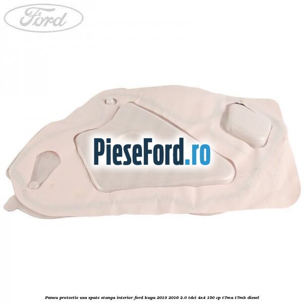 Panou protectie usa spate stanga interior Ford Kuga 2013-2016 2.0 TDCi 4x4 150 cp T7MA, T7MB diesel