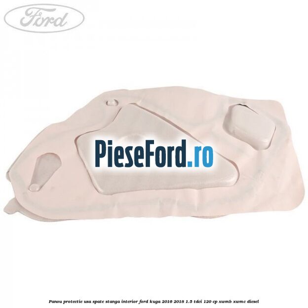 Panou protectie usa spate stanga interior Ford Kuga 2016-2018 1.5 TDCi 120 cp XWMB, XWMC diesel