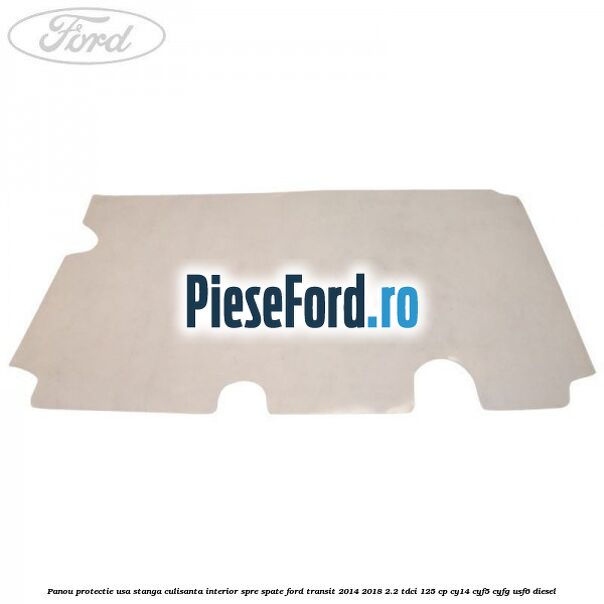 Panou protectie usa stanga culisanta interior spre spate Ford Transit 2014-2018 2.2 TDCi 125 cp CY14, CYF5, CYFG, USF6 diesel