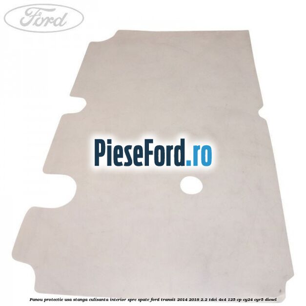 Panou protectie usa stanga culisanta interior spre spate Ford Transit 2014-2018 2.2 TDCi 4x4 125 cp CY24, CYR5 diesel