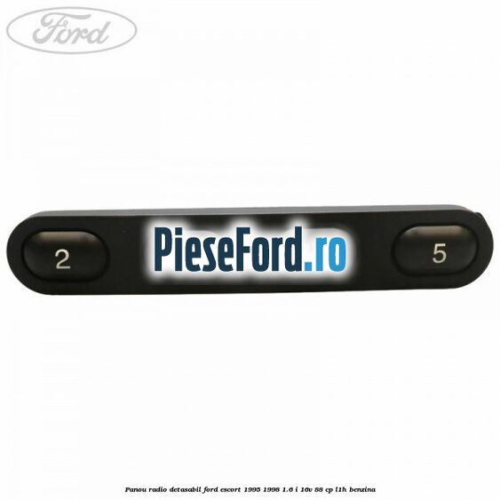 Panou radio detasabil Ford Escort 1995-1998 1.6 i 16V 88 cp L1H benzina