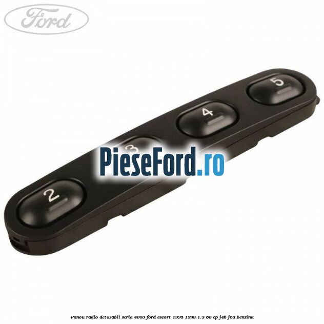 Panou radio detasabil seria 4000 Ford Escort 1995-1998 1.3 60 cp J4B, J6A benzina