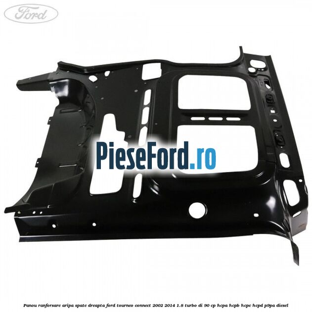 Panou ranforsare aripa spate dreapta Ford Tourneo Connect 2002-2014 1.8 Turbo Di 90 cp HCPA, HCPB, HCPC, HCPD, P9PA diesel