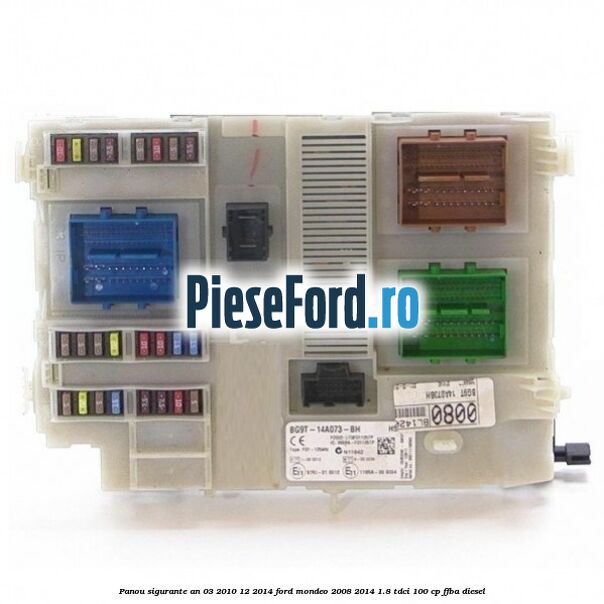 Panou sigurante an 03/2010-12/2014 Ford Mondeo 2008-2014 1.8 TDCi 100 cp FFBA diesel