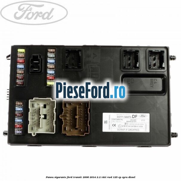 Panou sigurante Ford Transit 2006-2014 2.2 TDCi RWD 125 cp CYRA diesel