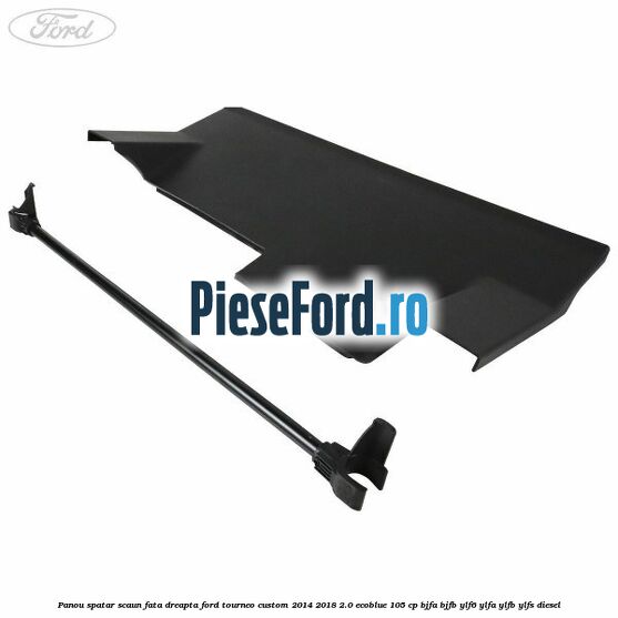 Panou spatar scaun fata dreapta Ford Tourneo Custom 2014-2018 2.0 EcoBlue 105 cp BJFA, BJFB, YLF6, YLFA, YLFB, YLFS diesel