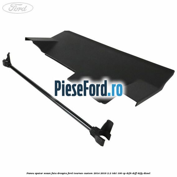 Panou spatar scaun fata dreapta Ford Tourneo Custom 2014-2018 2.2 TDCi 100 cp DRF4, DRFF, DRFG diesel